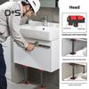 1/2Pcs Telescopic Lifting Brackets Strong Load-bearing High Stability Height Adjustment Labor-Saving Lifting Device Furniture Lifter Jacks