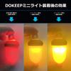 DOKEEP Lamp Shade 3D Printed DOKEEP LED Light for GD2/GD3 Mount (2, Acorn)