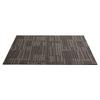 Teppichfliesen Wiederverwendbar 610x610 mm, 24 Stück Modulare Teppichquadrate, Gewerblicher Bodenbelag Weich Gepolstert für Nahtlose Abdeckung 8.9, Einfacher DIY-Ersatz für