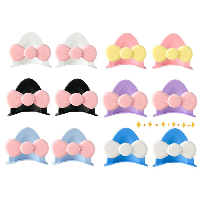 Electric Vehicle Stickers Motorcycle Helmet Decorative Stickers Cat Ear And Bear Ear Accessories Cute Accessories