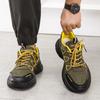 Autumn and Winter New Mountaineering Men's Shoes Outdoor Hiking Sports Shoes Casual Breathable Travel Shoes Thick Soles Lightweight Men's Shoes