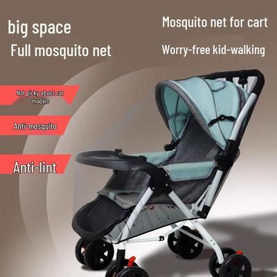 Universal Full Coverage Windproof & Mosquito-Proof Stroller Net for Baby Outdoors