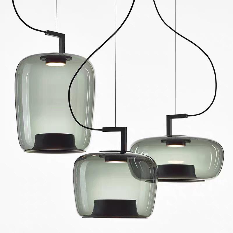 Nordic Minimalist Pendant Light: Elegant Designer Lighting for Restaurant, Bar, Bedroom, Stairwell, or Bedside
