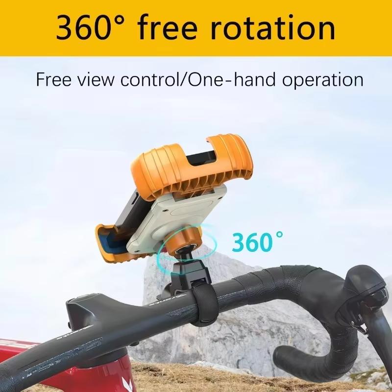 1PC Motorcycle Mountain Bike Road Bike Stable and Adjustable 360° Rotatable Universal Mobile Phone StandSoporte Para Celular
