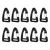 Accessories Plastic Alloy Keychain Belt Buckles Hooks Triangle Carabiner Spring Quickdraws Clip
