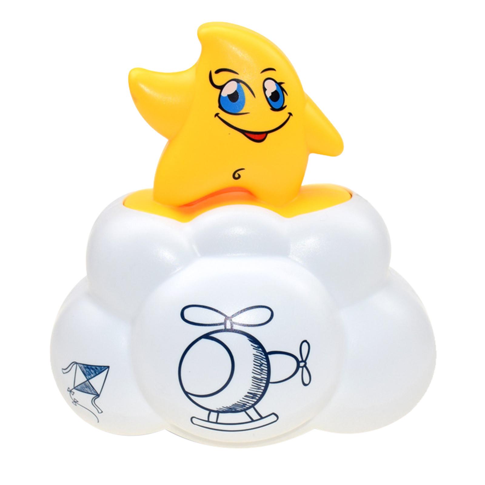 

(H0826)Дети Лето Пляж Ванна Водные Игрушки Мультфильм Может Скрыть Солнце Луна Звезда жёлтый/белый