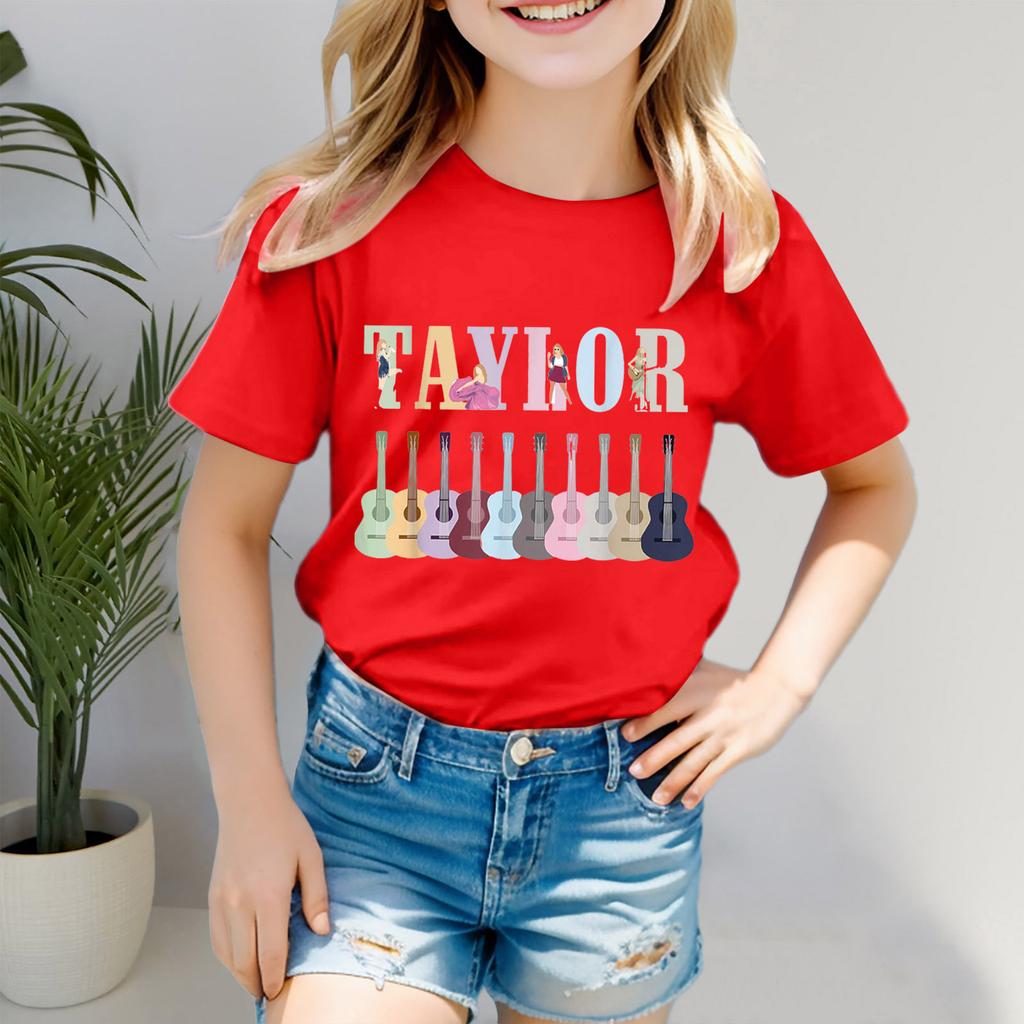 2-13Y Kid T Shirt Fashion Printed Kids Clothes Tshirt Tops Boys Tee Girls Baby Tee