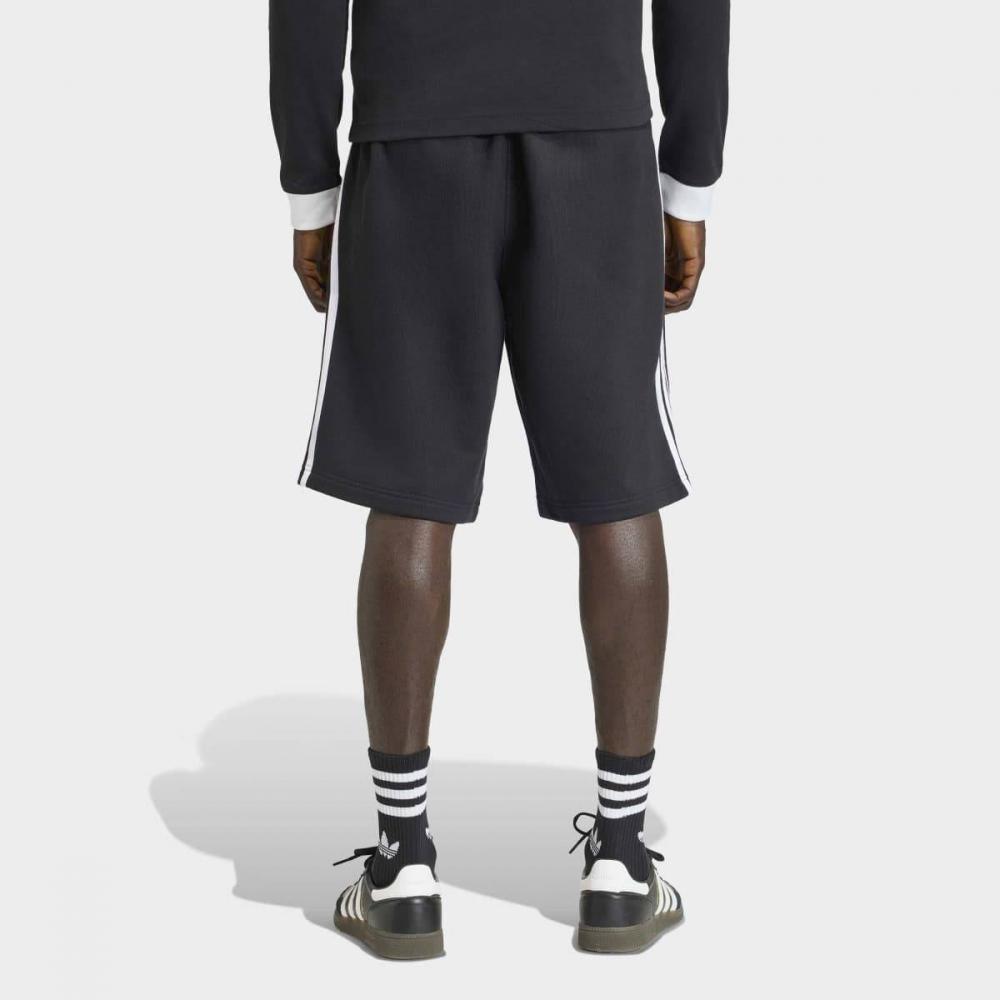 adidas Classic 3 Stripe Adjustable Waist Shorts Ke3566