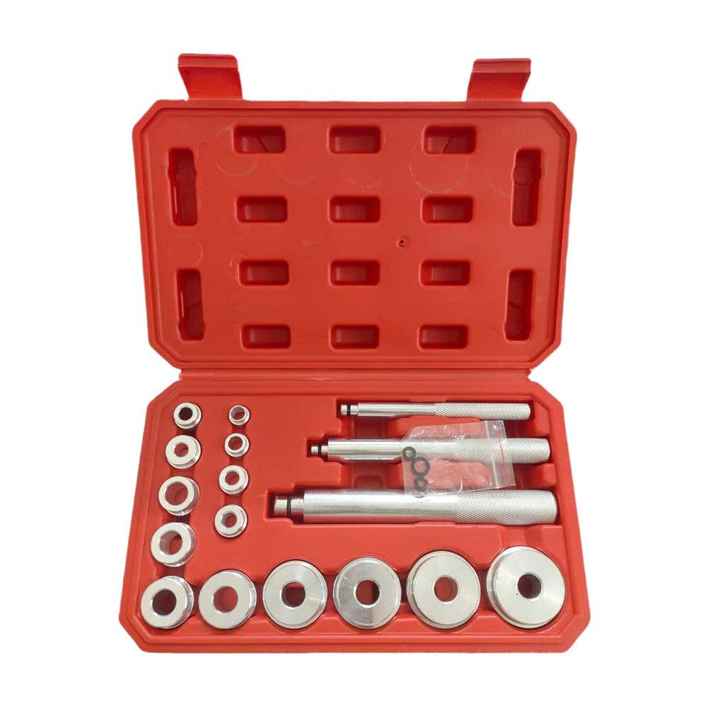

Bearing Disassembly Tool Repair Kit 17 Pcs/Set Seal Driver Installer Remover Automotive Tools Aluminum Wheel Bearing Kit