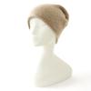 Weiche und klebrige Kaschmir-Mütze für Herbst und Winter, Unisex, einfarbig, warm, ohrenschützend, Wollmütze, einfache gestrickte Freizeitkappe