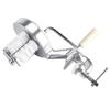 Handkurbel Manuelle Nudelmaschine Handpresse Ergonomische Makkaroni-Maschine Arbeitssparend Aluminiumlegierung Fettuccine-Maschine Teig
