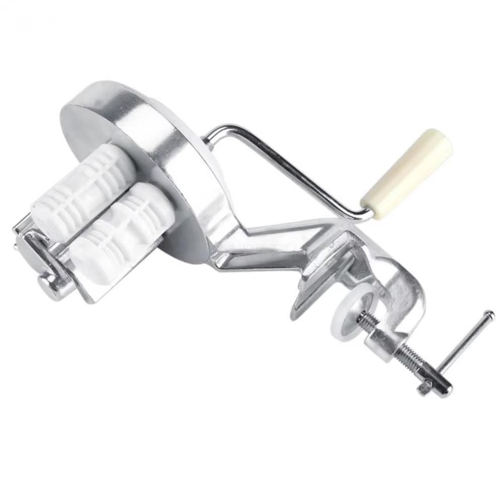 Handkurbel Manuelle Nudelmaschine Handpresse Ergonomische Makkaroni-Maschine Arbeitssparend Aluminiumlegierung Fettuccine-Maschine Teig