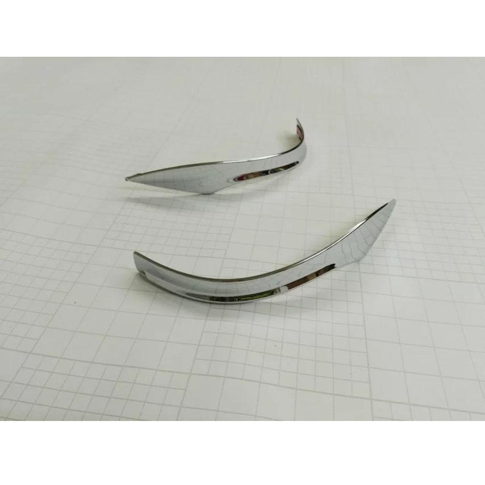 For Honda Odyssey 2015 2016 2017 2018    ABS Chrome Side Rearview Mirror Strip Trim Car Accessories Eyebrow Frame