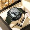 POEDAGAR 993 Casual Outdoor Fashion Waterproof Alarm Sport Electronic Man Watch Dual Display Week Quartz Digital Watches for Men