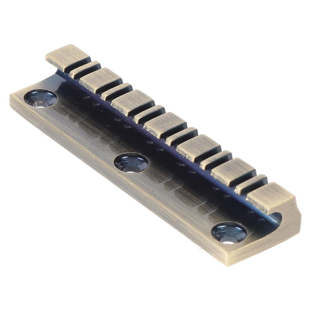 12 String Guitar Bridge Alloy Bronze Color Electric Guitar Bridge Replacement for LP EPI