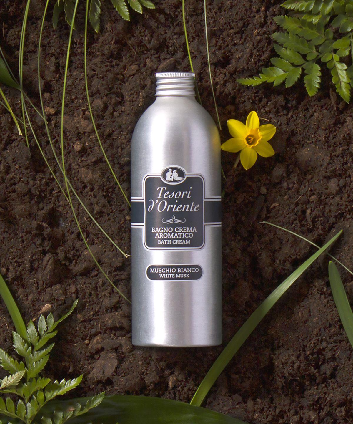 White Musk Bath Cream Body Wash 500ml [Free Pump]