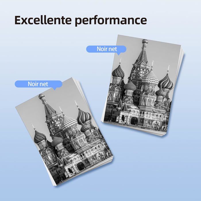 Cartouche d'encre - 100DRINE - 560 XL Noir - Compatible Canon Pixma TS5350/TS7450 - 750 pages - Pack de 2