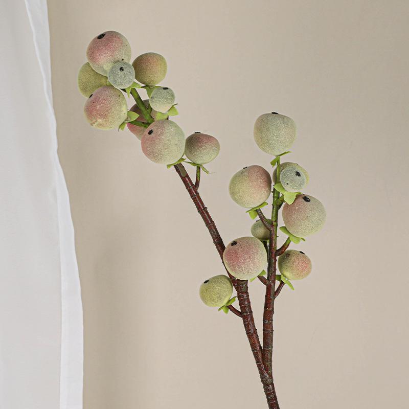 

1PC artificial berry artificial flower model room interior decoration artificial berry planted artificial fig