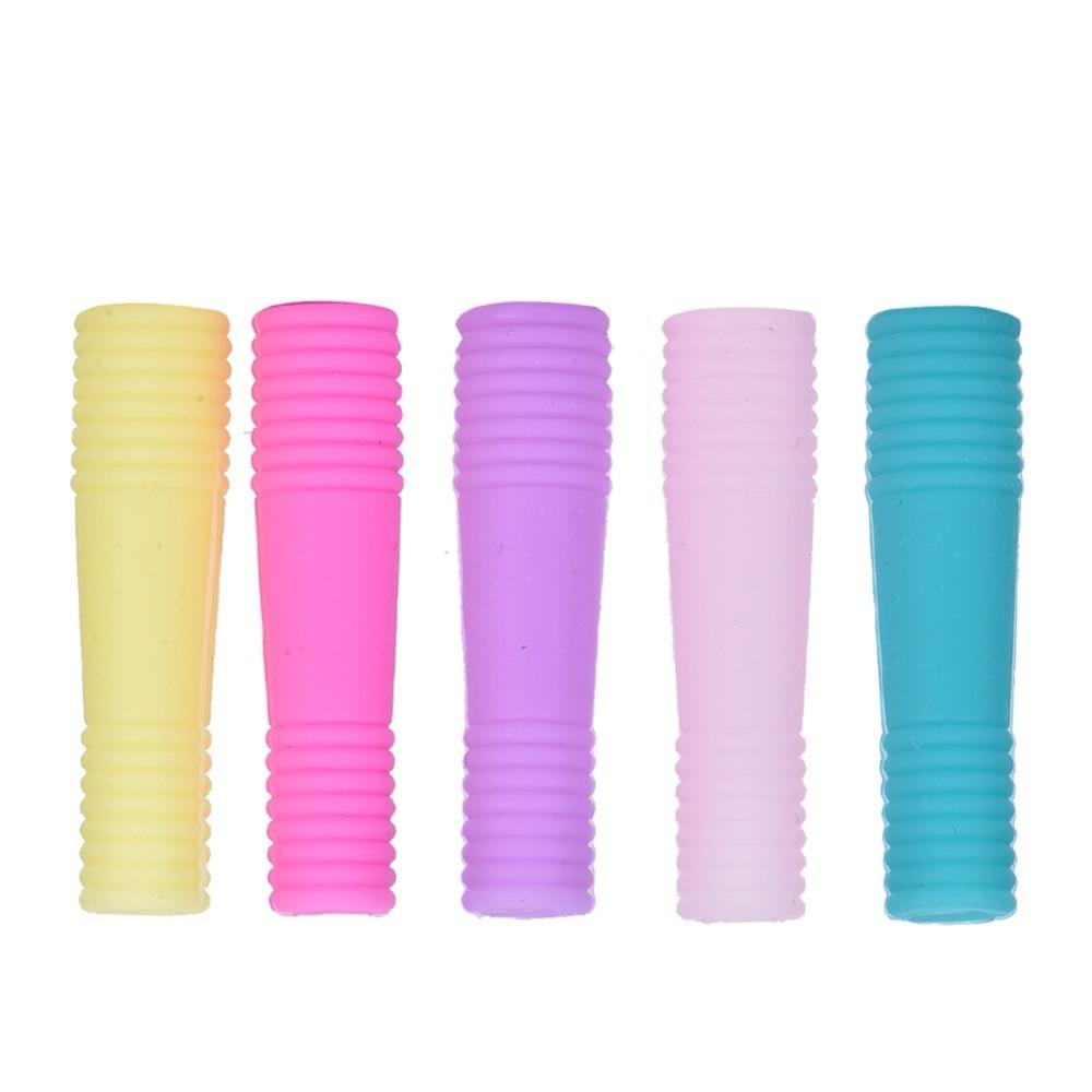 

10PCS Cover Protector Nipper Protective Cap Silicone Dead Skin Scissors Sleeve Nail Care