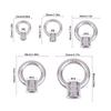 304 Stainless Steel Japanese Eye Nuts M6 M8 M10 M12 M16 Lifting Rings Marine-Grade Hardware Rigging Hoisting Industrial