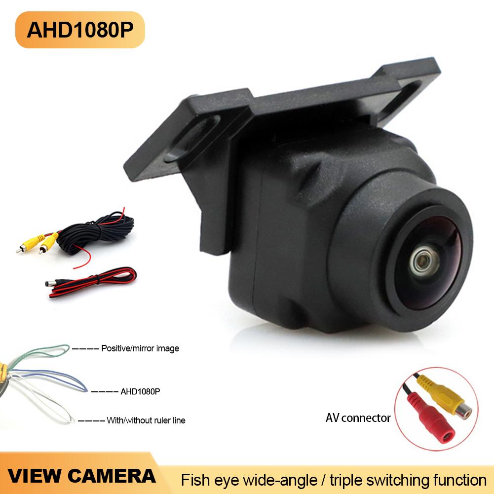 AHD HD Vehicle Rear Front Side View Camera CCD FishEye Lens Night Vision Waterproof Universal Car Reversing Back Up Camera