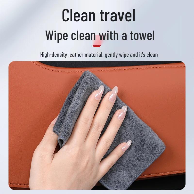 Li Auto L7 Interior Leather Anti-kick Mat - Car Door Protection & Decorative Accessory