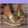 Summer Womens Open Toe Chunky Heel Sandals With Adjustable Buckle For Casual Outfits