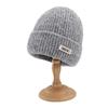 Small Face Warm Wool Hat Female Tide Autumn And Winter Versatile Letter Men Thickened Knitted Hat Cold Hat