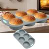 Heat-resistant Silicone Bread Pan Non-stick Baking Tray Household Baking Mold  Hamburger