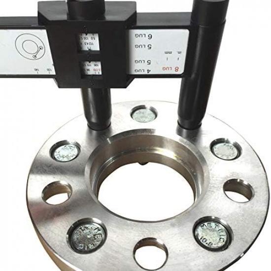 Wheel/Stud Bolt Pattern Measuring Tool/PCD Ruler - 4 5 6 8 Holes Lug Bolt Pattern Gauge