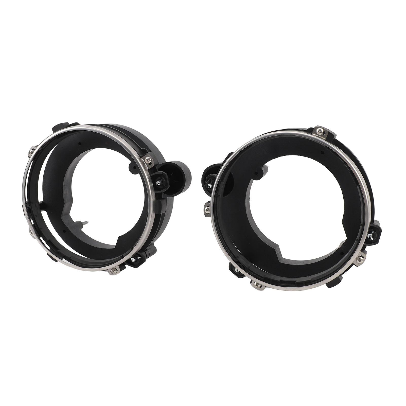 1 пара фиксирующих колец для фар, монтажный комплект-ковш, термостойкий, надежная фиксация, кольцо для фары, монтажный ковш