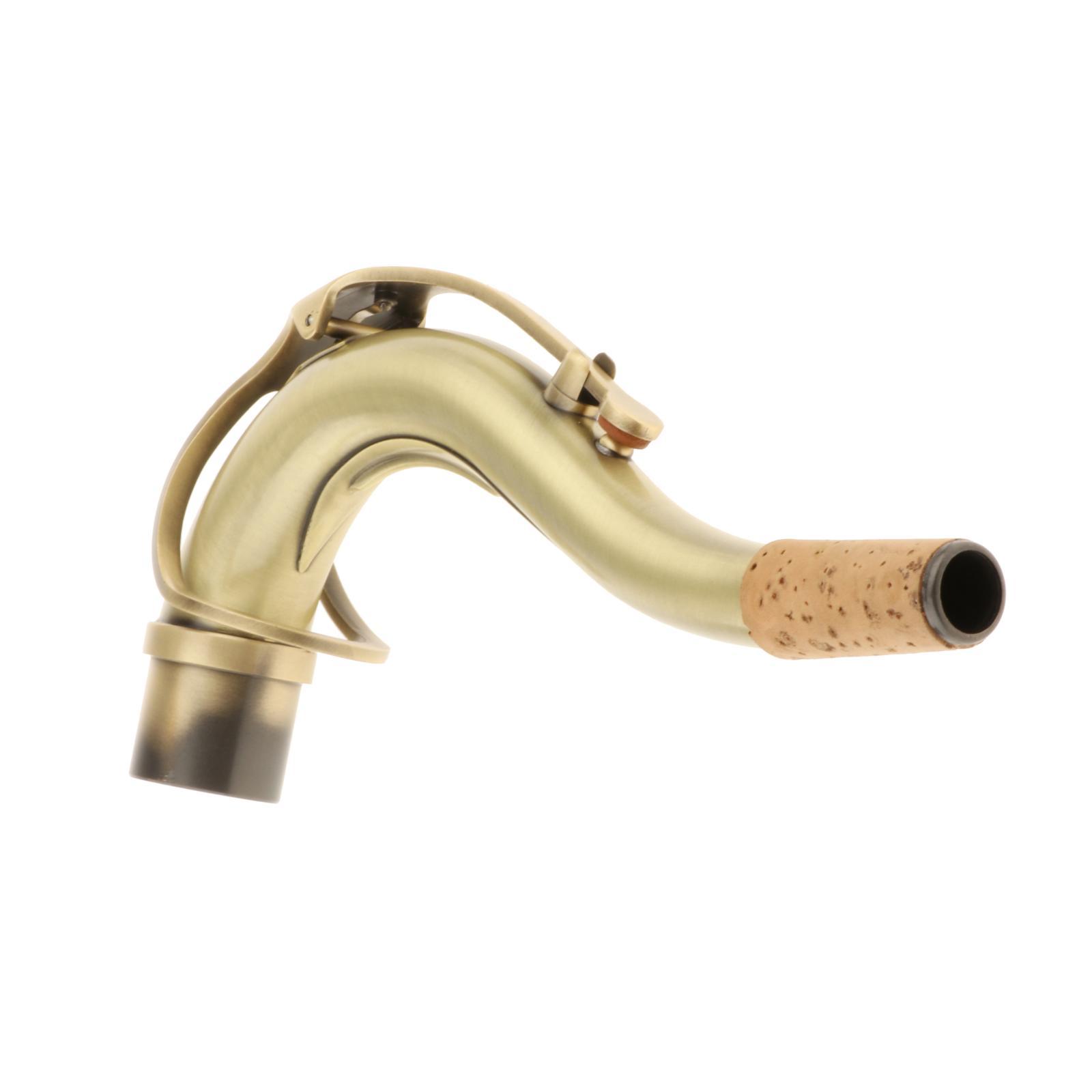 Saxophone Surface Brass Connector - Saxophone Bend Neck Sax Accessory золотой