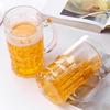 450ml Creative Beer Mugs Funny Double Wall Glass Coffee Cup Beverage Refrigerated Thickened Water Cup For Party Prank Toy