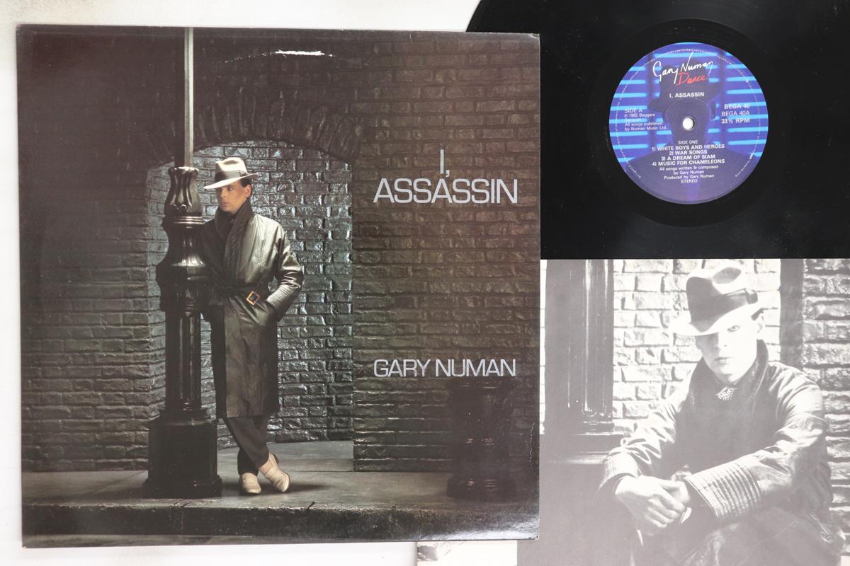 

LP Record GARY NUMAN - I, Assassin BEGA40 BEGGARS 1982 UK Pop Used