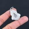 Natural Rainbow Moonstone Gemstone Jewelry 925 Sterling Silver Pendant For Women