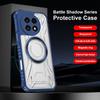 KEYSION Transparent Magnetic Case for OnePlus 13R 5G Soft Silicone+PC Heavy Duty Shockproof Phone Cover for OnePlus 1+ Ace 5 Pro
