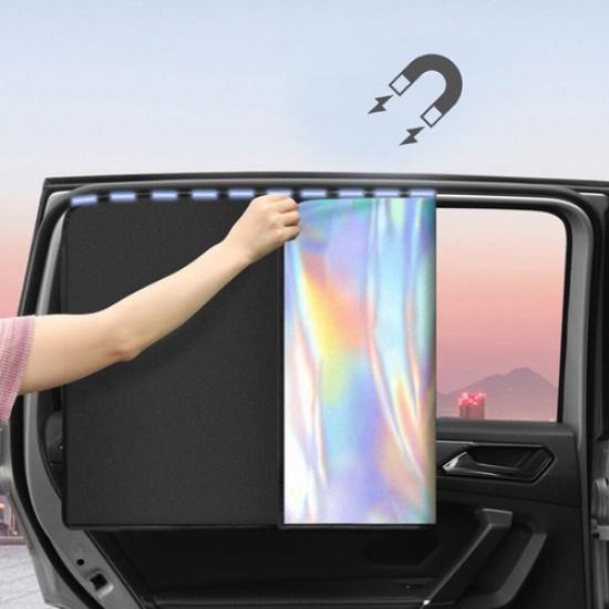 1x Magnetic Car Accessories Sunshade Curtain Side Window UV Visor Shield Cover