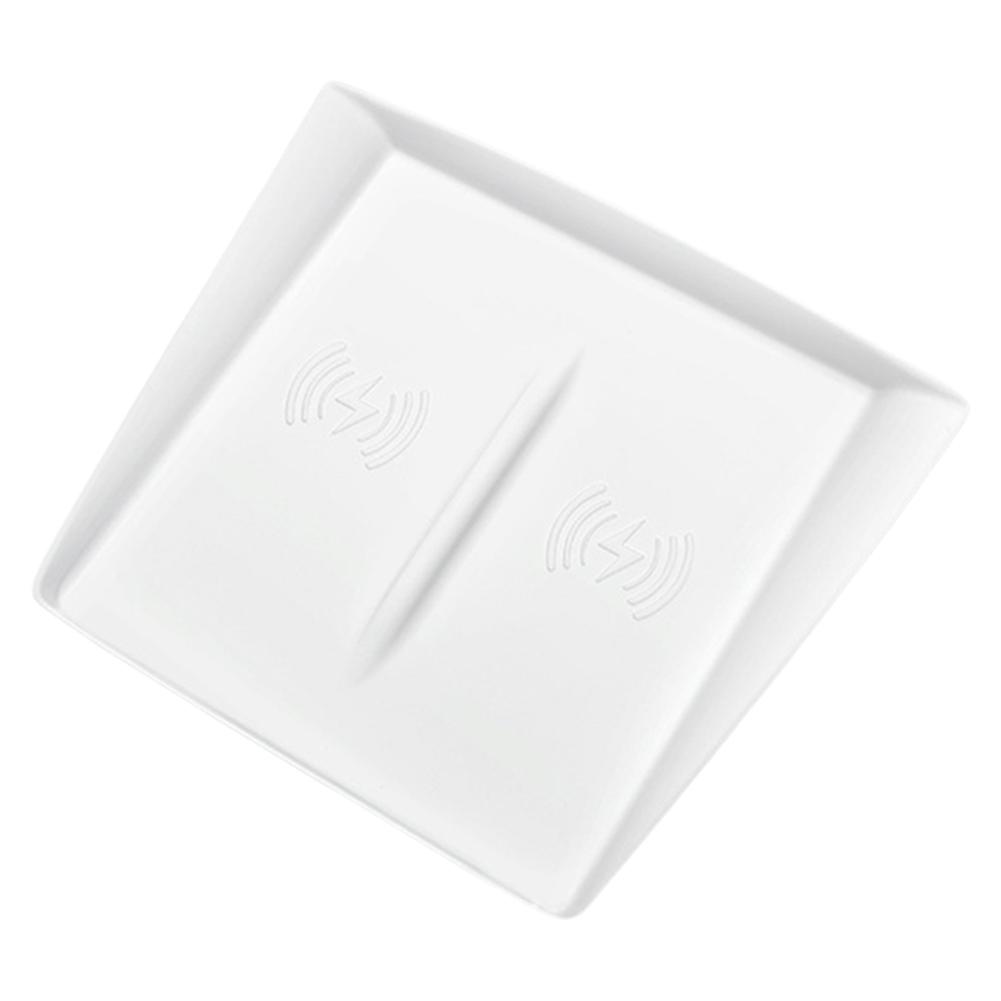 Wireless Charger Pad Silicone Mobile Phone Non-Slip Mat Scratch-Resistant Anti-Slip Charger Pad Cover for Tesla Model 3 Highland