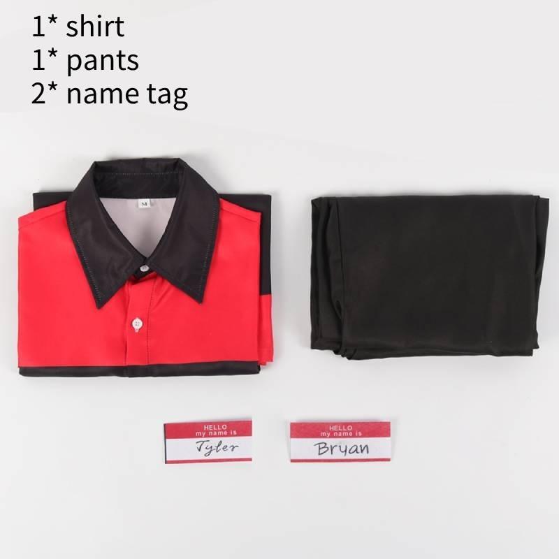 

Костюм для косплея Мэнниса Брайана Тайлера, наряд, униформа персонажа ролевой игры XL