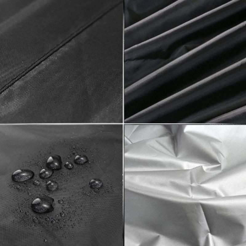 Resistant Cycle Basket Cover Exterior Defense Against Rain Ice Dirts Polyester Reflective Strips For Foot Safety