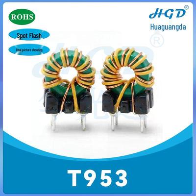 22UH Green Toroidal Inductor Coil with Bobbin Base, 9x5x3mm, 0.5mm Wire