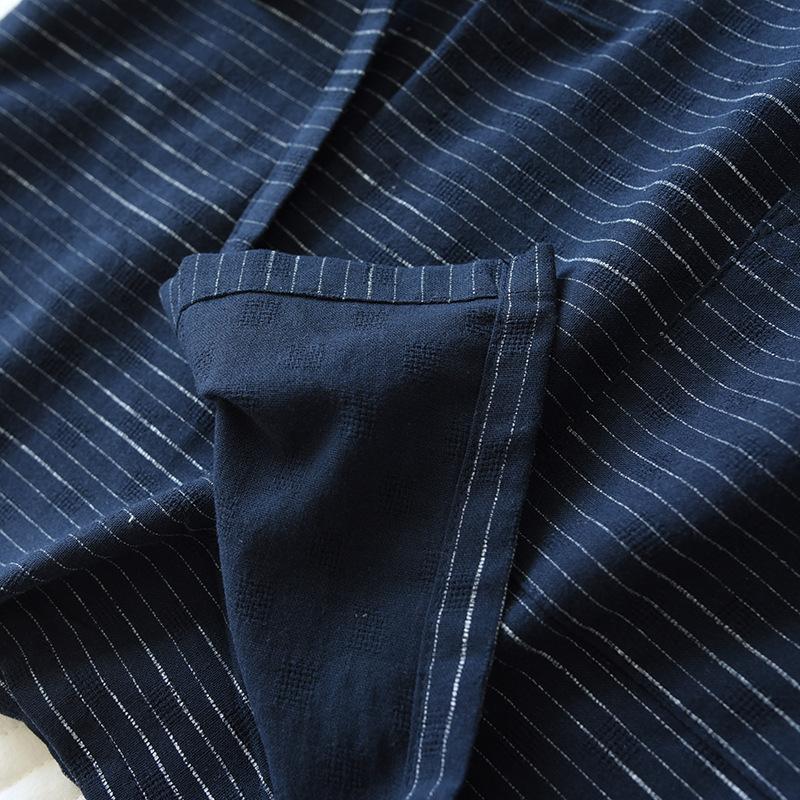 New Japanese Kimono Short-sleeved Shorts Suit Men's Pajamas Two-piece Summer Cotton Yukata Plus Size Bathrobe Sleepwear for Men