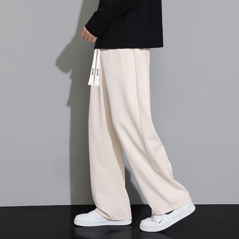 Men's Japanese Retro Loose Straight Casual Pants DFK11