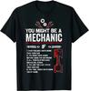 Lustige Mechaniker Geschenke Rife Young T-Shirts Design Oberteile Shirt Damen Hip Hop T-Shirts Vintage Du bist vielleicht ein Mechaniker Wenn Aufdruck T-Shirt