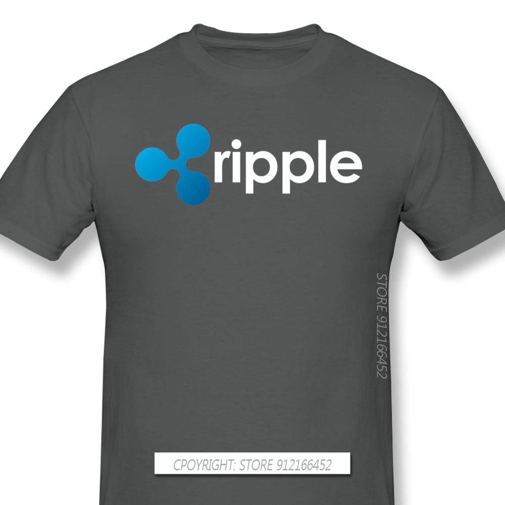 

Top Quality Clothes XRP Ripple Coin Cryptocurrency Novelty Short Sleeve Man s T-Shirts Bitcoin Fashion For Men Shirt For Adult 2XL