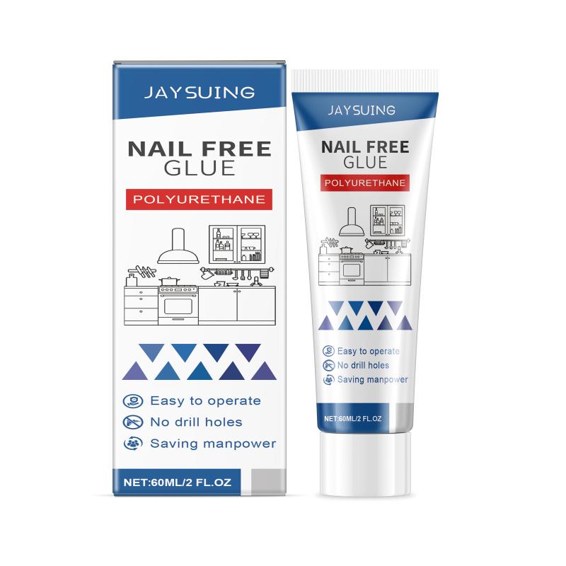 Jaysuing Nail Free Adhesive For Household Use, Wood, Metal, Ceramic, Plastic, Daily Home, Durable And Stable, Nail Free Adhesive