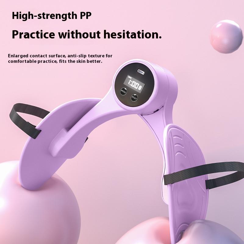 Antrenor pentru Mușchii Pelvieni cu Contor Thigh Master Dispozitiv Ajustabil pentru Exerciții pentru Picioare Pentru Recuperare Postpartum Antrenament Picioare Fese