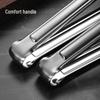 HPMILY 14-inch Stainless Steel Food Tongs