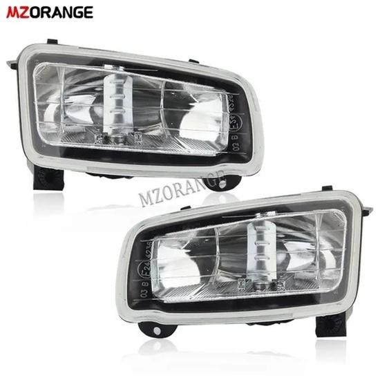 Fog Light FOR Ford Focus RS 2015 2016 2017 2018 Foglight Frame Headlight Foglamp Cover Black Grille Moulding Case Car Exterior