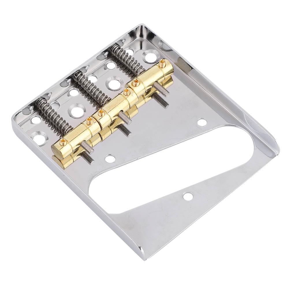 Musical 54mm 3‑Saddle 6‑String Bridge for TL Style Guitar Repair Parts